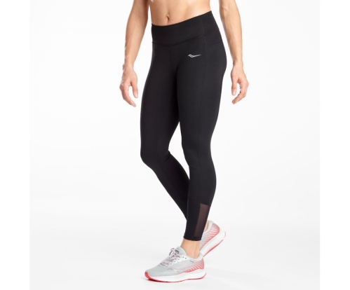 Tenis Saucony Fortify Tight Mujer Bottoms Ropa Negras México MX-613-QU